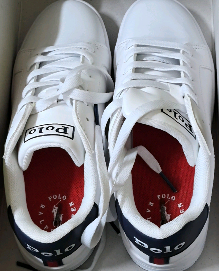새상품 박스풀 정품 폴로 랄프로렌 헤리티지 코트 II 스니커즈 운동화 240~245 M 무료배송--7