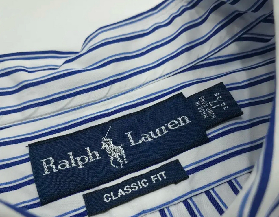 no.26 폴로 랄프로렌 블루멀티스트라이프셔츠--2