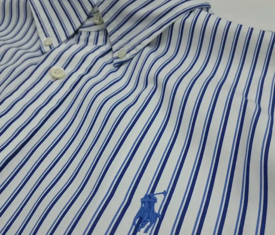 no.26 폴로 랄프로렌 블루멀티스트라이프셔츠--3