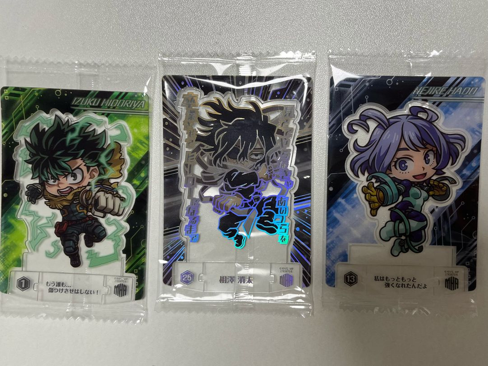 히로아카 쇼콜라구테 쇼콜라쿠테 나의 히어로 아카데미아 나히아 카드 굿즈 미도리야 이즈쿠 아이자와 쇼타 이미지