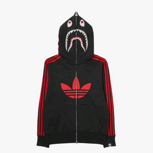 베이프 아디다스 후드집업 이미지