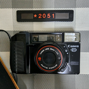 캐논 오토보이 2 데이터백 필름카메라 파우치포함