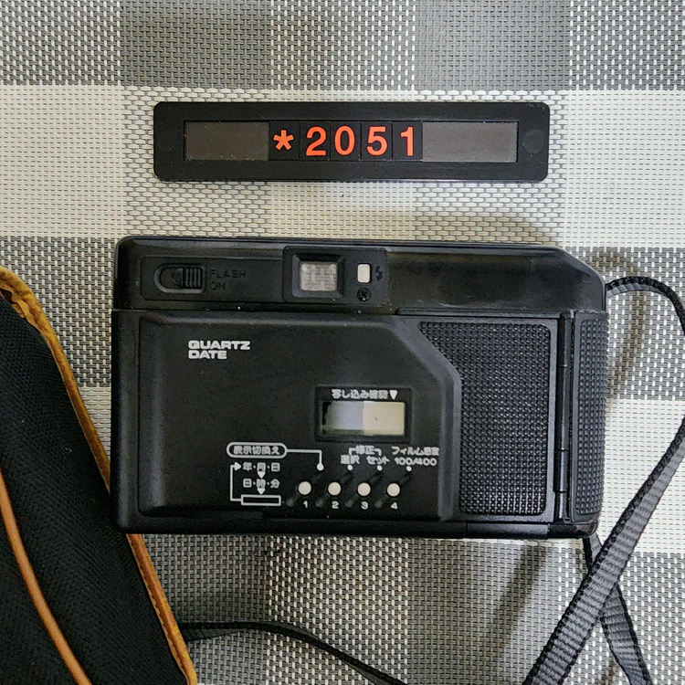 캐논 오토보이 2 데이터백 필름카메라 파우치포함--2