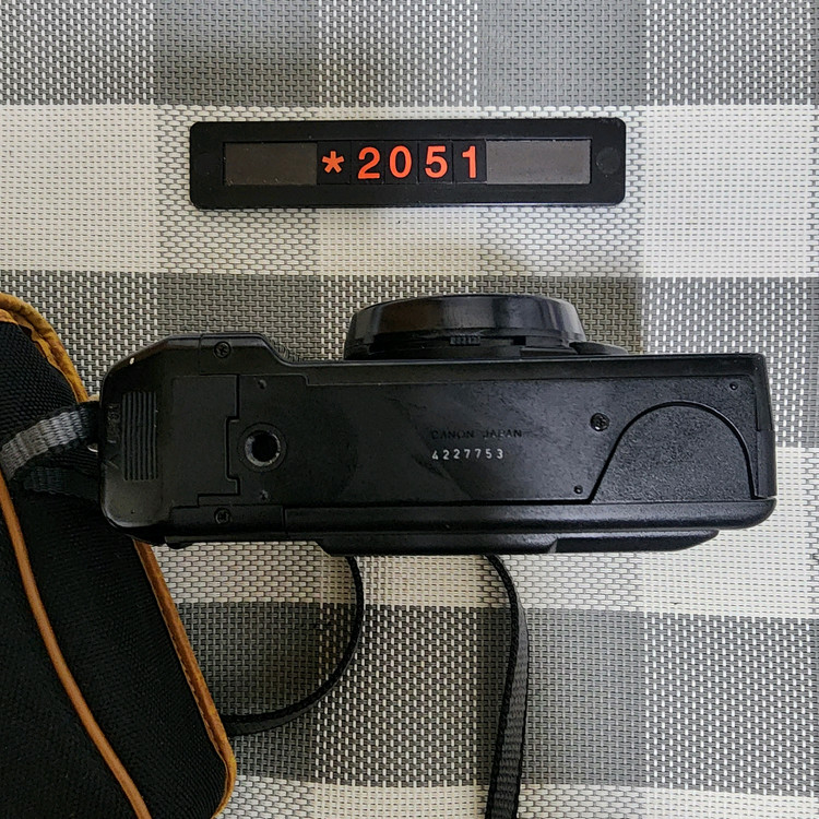 캐논 오토보이 2 데이터백 필름카메라 파우치포함--3