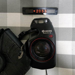 교세라 사무라이 Z2 하프 필름카메라 파우치포함