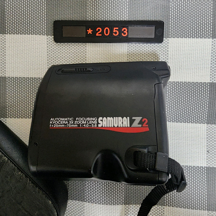 교세라 사무라이 Z2 하프 필름카메라 파우치포함--1