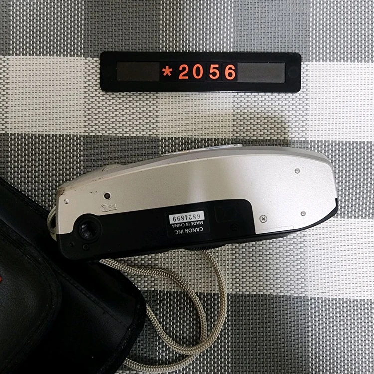 캐논 프리마 줌 76 데이터백 필름카메라 파우치포함 이미지