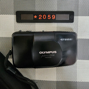 올림푸스 뮤 줌 파노라마 필름카메라 파우치포함