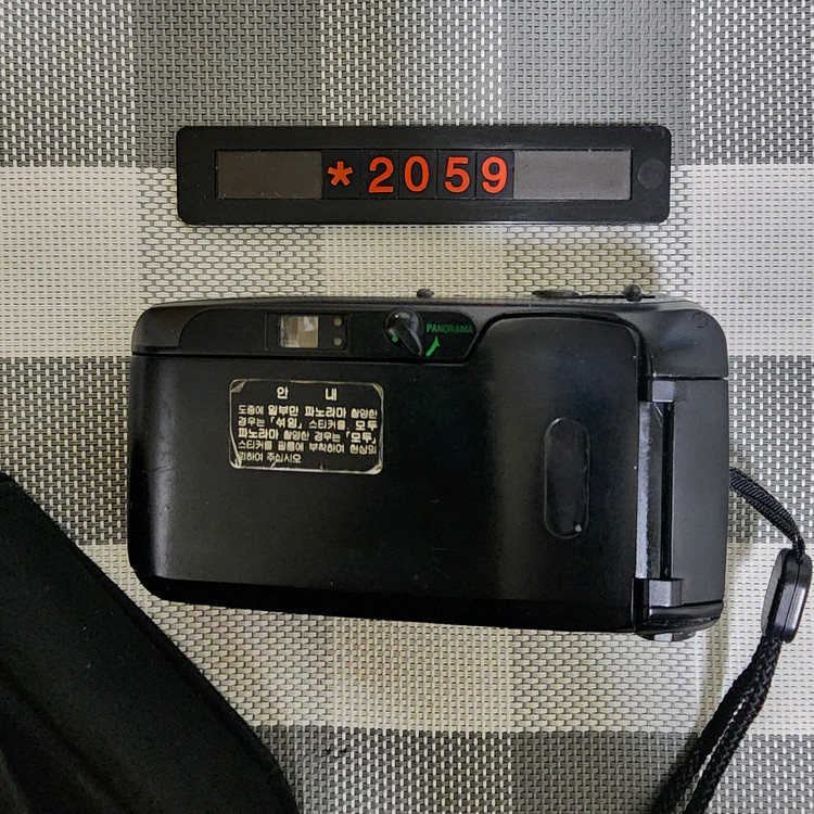 올림푸스 뮤 줌 파노라마 필름카메라 파우치포함--3