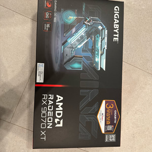 미개봉) 기가바이트 Gaming oc 9070xt 팝니다.