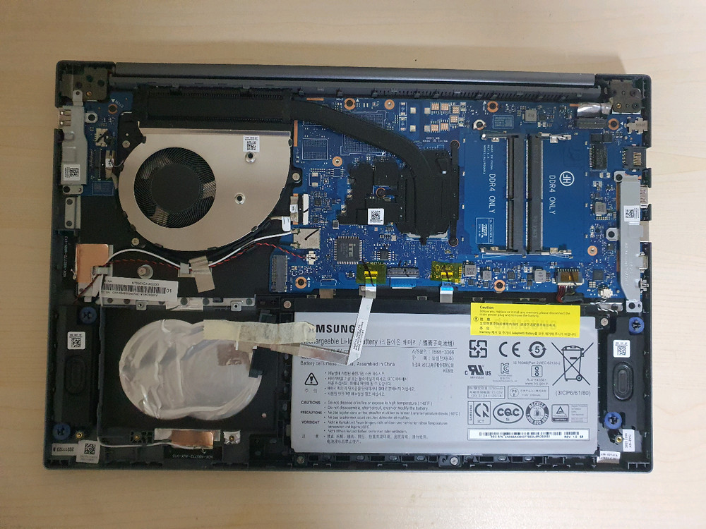 부품용 심성노트북 NT550-XDA i5 11세대--7