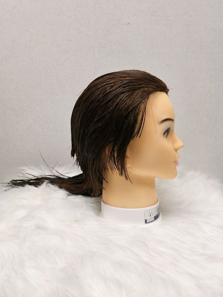 미용사 국가자격시험 남성컷 바리깡 커트 아이롱 연습용 통가발--3