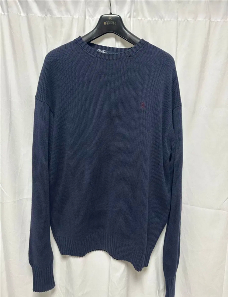 no.15 폴로 랄프로렌 네이비 울니트 스웨터 L--2