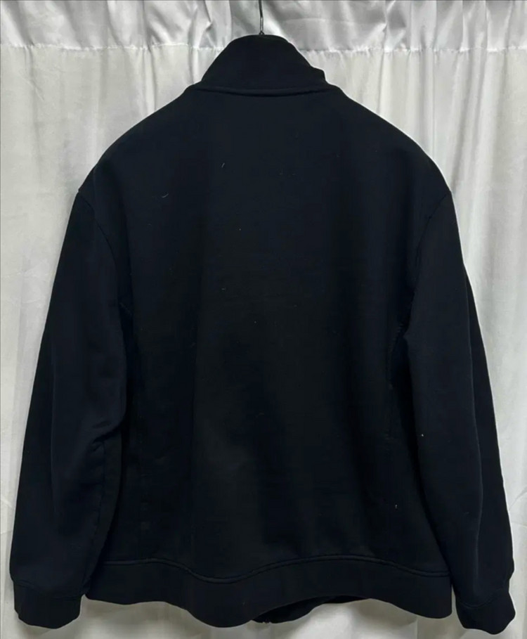 no.139 라코스테 블랙 집업가디건 자켓 2xl 상태s급--5