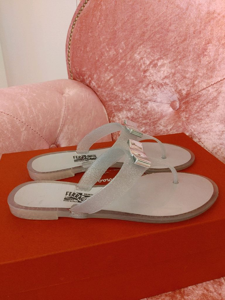 정품- 페라가모 슬리퍼--4