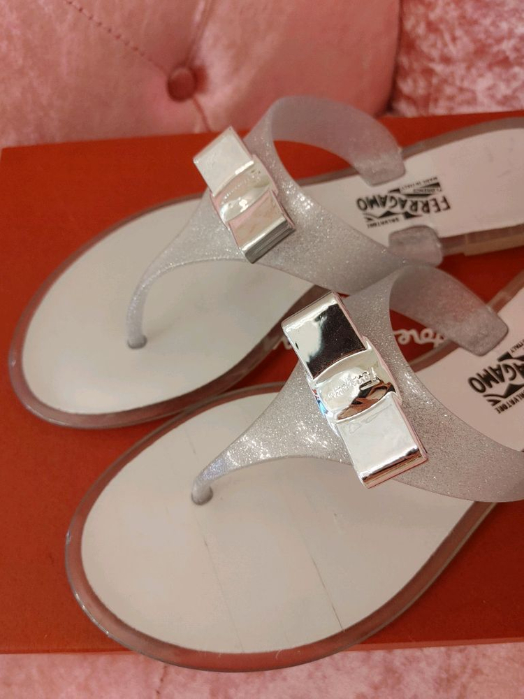 정품- 페라가모 슬리퍼--5