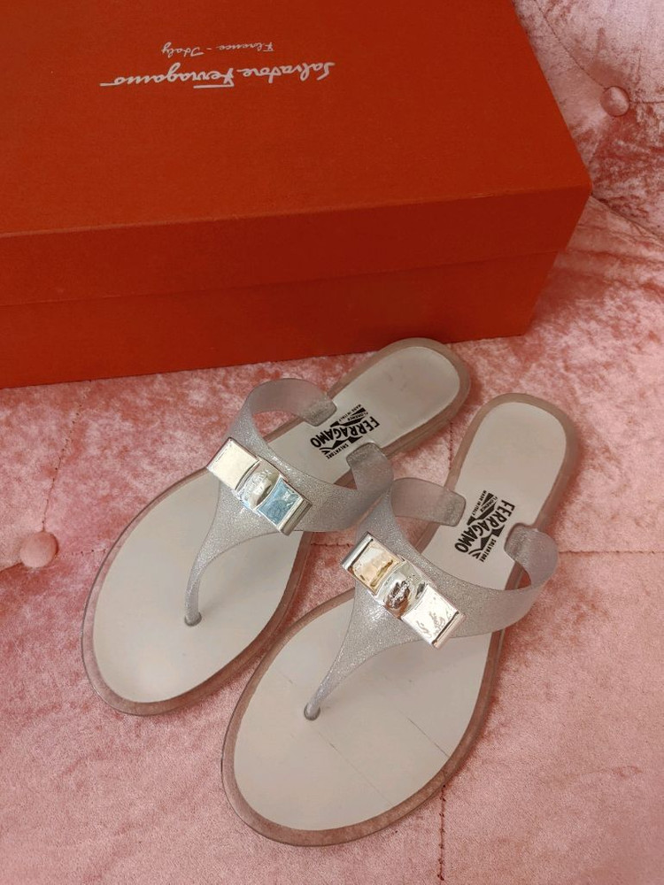 정품- 페라가모 슬리퍼--7