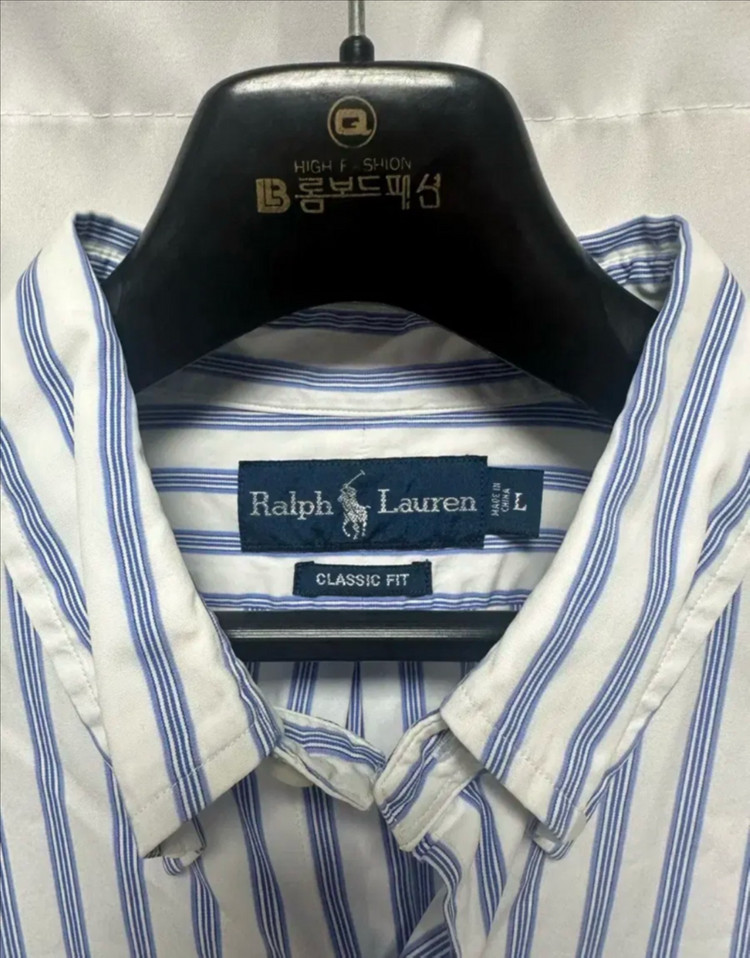 no.29 폴로랄프로렌 블루스트라이프 셔츠 L 110--2