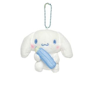 (새상품) 산리오 시나모롤 열공인형 키링 8cm 이미지
