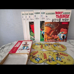 dvd 만화책 아스테릭스 세트 이미지