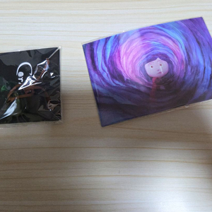 코렐라인 렌티큘러 엽서 목걸이