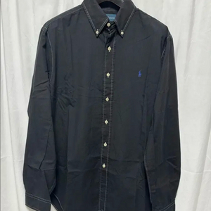 no.28 폴로 랄프로렌 스티치 블랙 셔츠 L