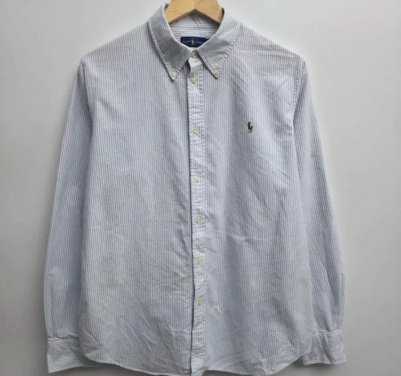 no.119 폴로 랄프로렌 옥스포드스트라이프 셔츠 xl--1
