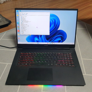 부품용 한성노트북 TFX7575XG 라이젠7 RTX3060