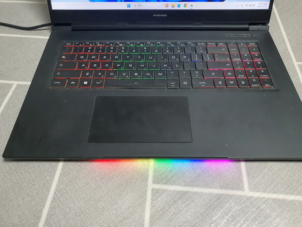 부품용 한성노트북 TFX7575XG 라이젠7 RTX3060--2