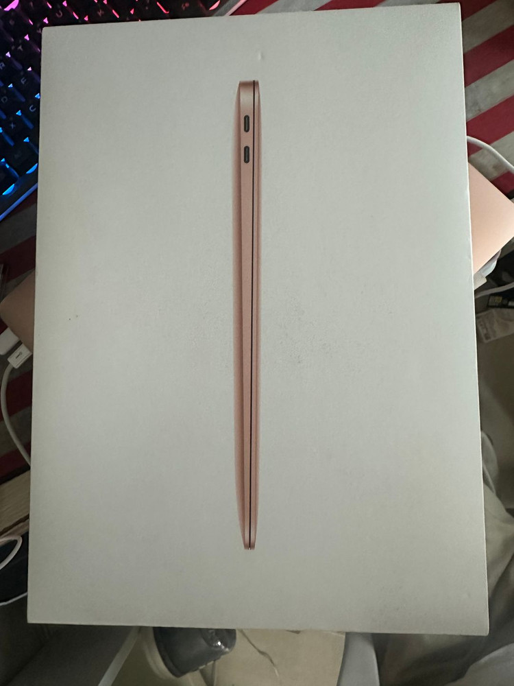 [부품용/수리용] M1 맥북에어 골드 8GB/256GB(A2337) 파손품 팝니다--1