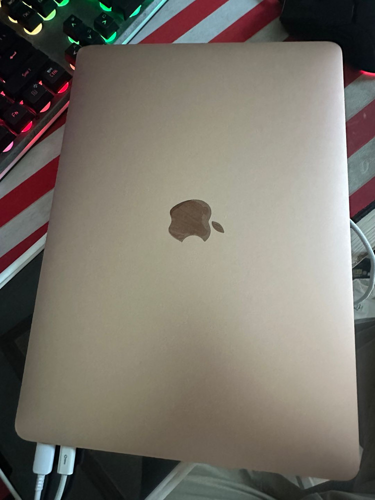 [부품용/수리용] M1 맥북에어 골드 8GB/256GB(A2337) 파손품 팝니다--3