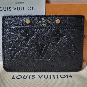 [1회착용/풀구성] 루이비통 앙프렝뜨 카드홀더 카드지갑