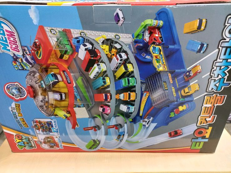 타요 컨트롤 주차타워 MEGA 63CM 완전 새제품 판매 (미개봉) 이미지