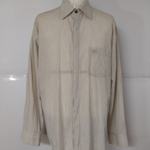 105~)CP컴퍼니 스트라이프오버핏셔츠남방