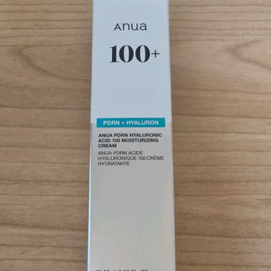 아누아 PDRN 히알루론산 100 수분 크림 60ml (미개봉)