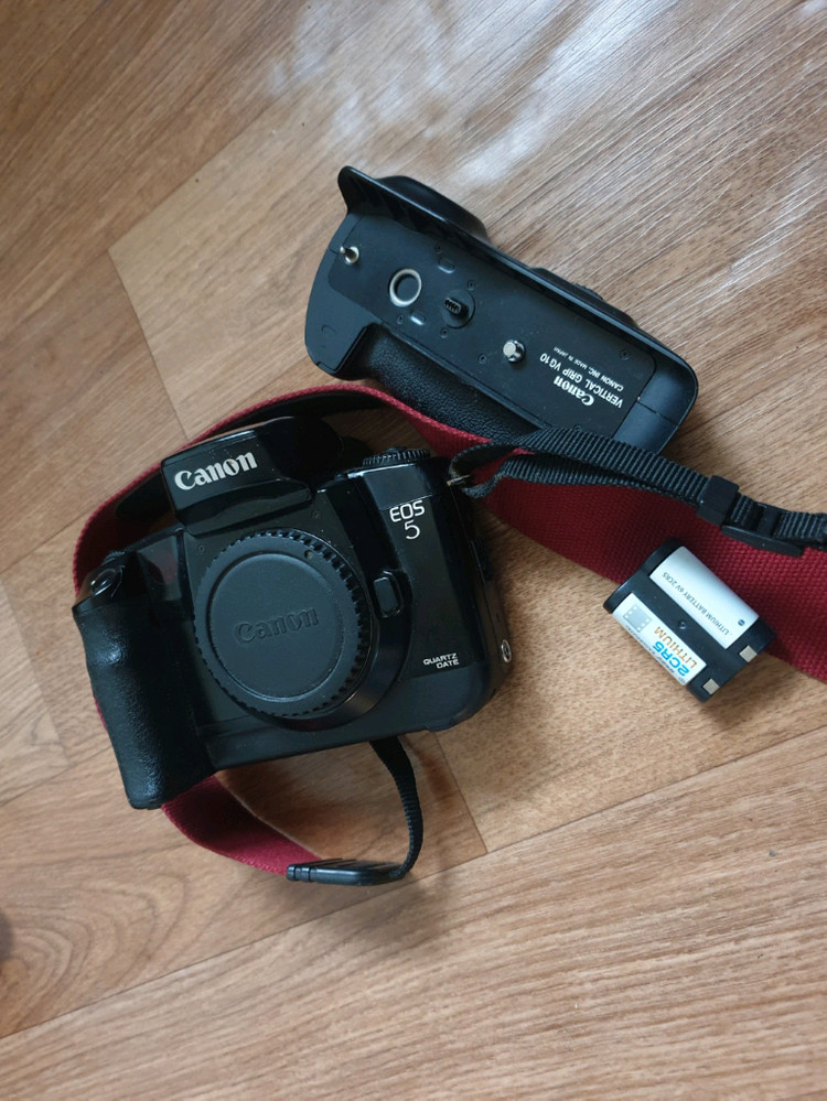 EOS5 필름카메라 + VG10 그립--3