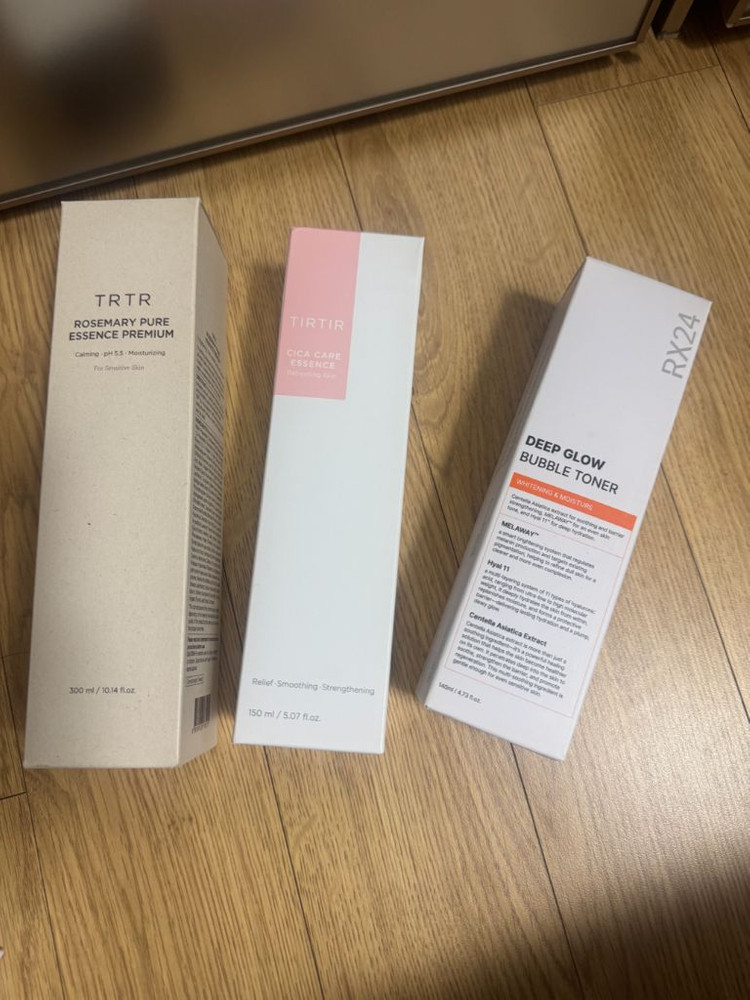 티르티르 로즈마리 에센스/ 티르티르 시카 에센스/ RX24 버블 토너 이미지
