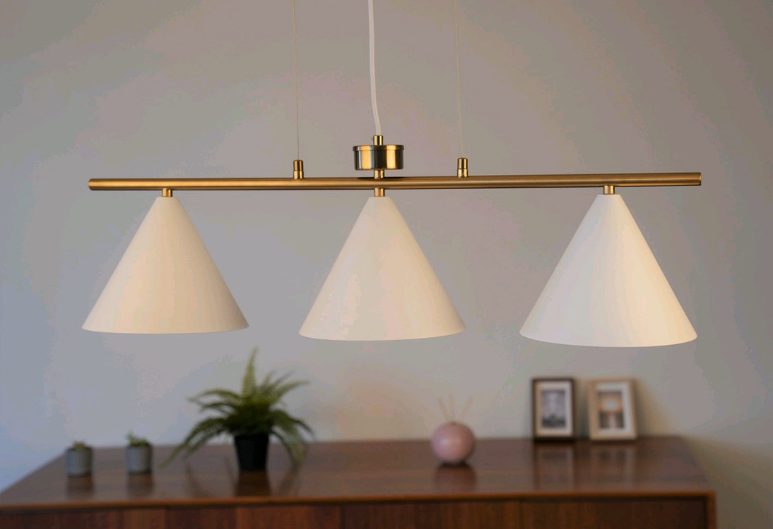 3구 브릭 펜던트 조명 식탁등 28000원 이미지