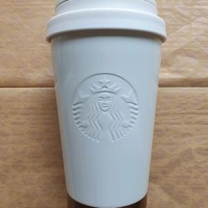 스타벅스 SS 엘마 클래식 화이트 텀블러 355ml