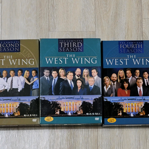 West wing 시즌 2,3,4 DVD 박스세트