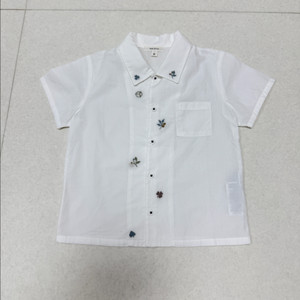 미착용) 슈슈앤크라 바리에르 화이트 셔츠 키즈