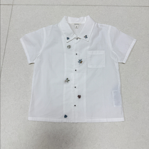 미착용) 슈슈앤크라 바리에르 화이트 셔츠 키즈