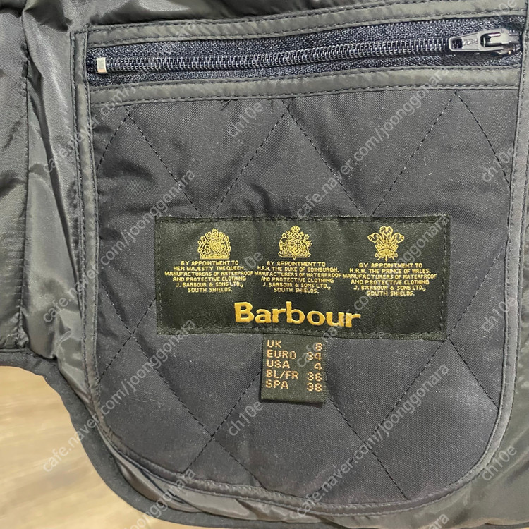 (정품) 바버 에스크데일 퀼팅 자켓 uk8(여성 44~55)--1