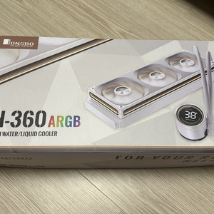 존스보 TH360 수랭쿨러 화이트 argb