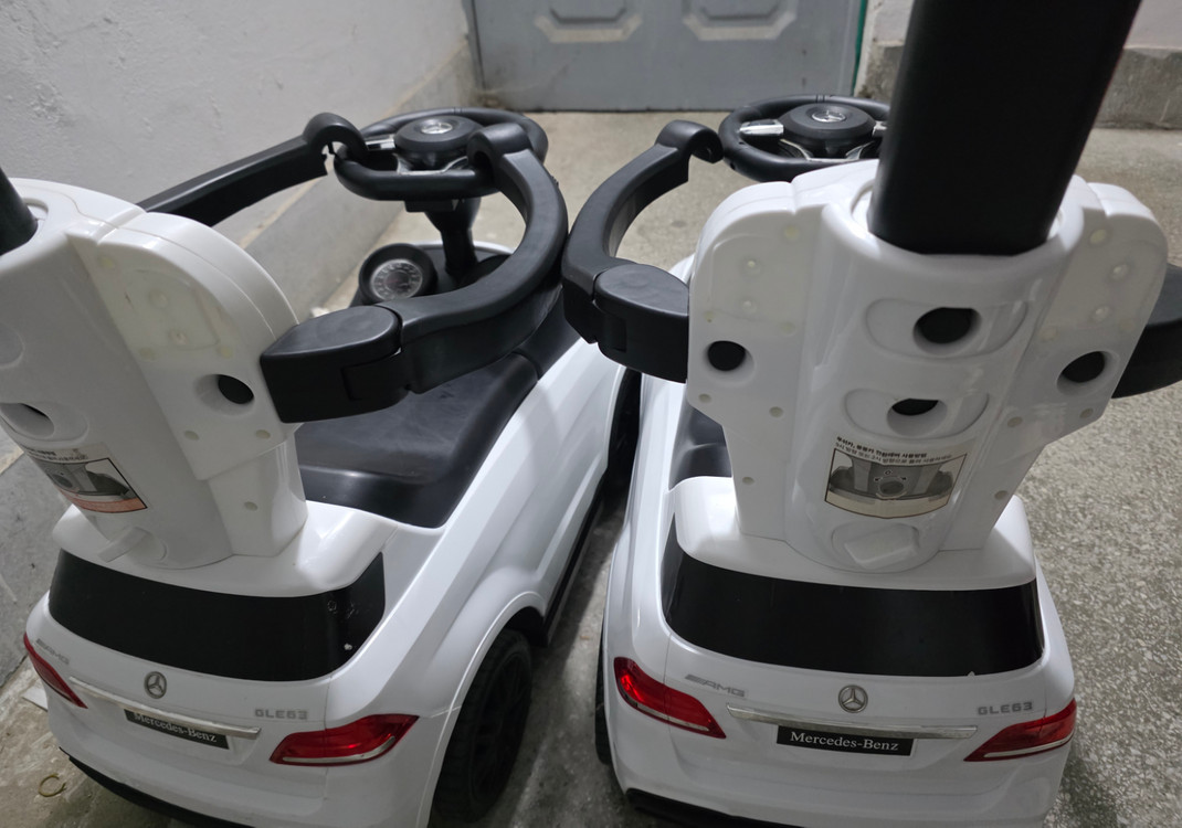 벤츠 붕붕 푸쉬카 2in1--3