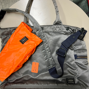 요시다포터 PX 토트백 실버