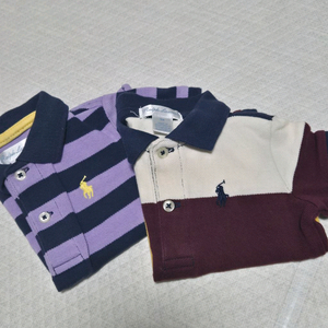 아기옷 폴로 랄프로렌 카라셔츠 2벌 일괄