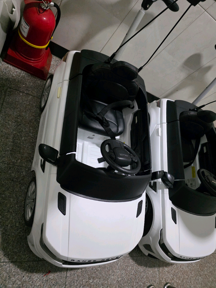 대호토이즈 레인지로버 전동 푸쉬카 쌍둥이가능--2