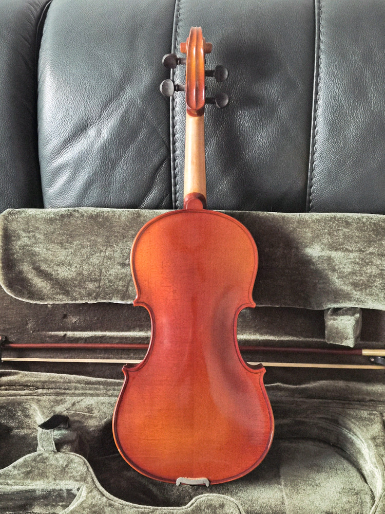 심로 바이올린 SN501 4/4 통판 풀세트--3