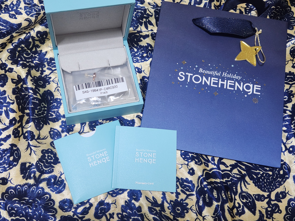 스톤헨지 럭키유 14K 귀걸이 P1405--4